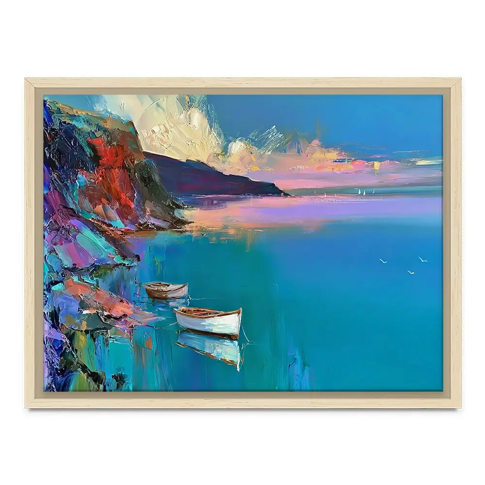 Italian Cove Canvas Print Italian Cove Canvas Print wall art product David Alexander Elder