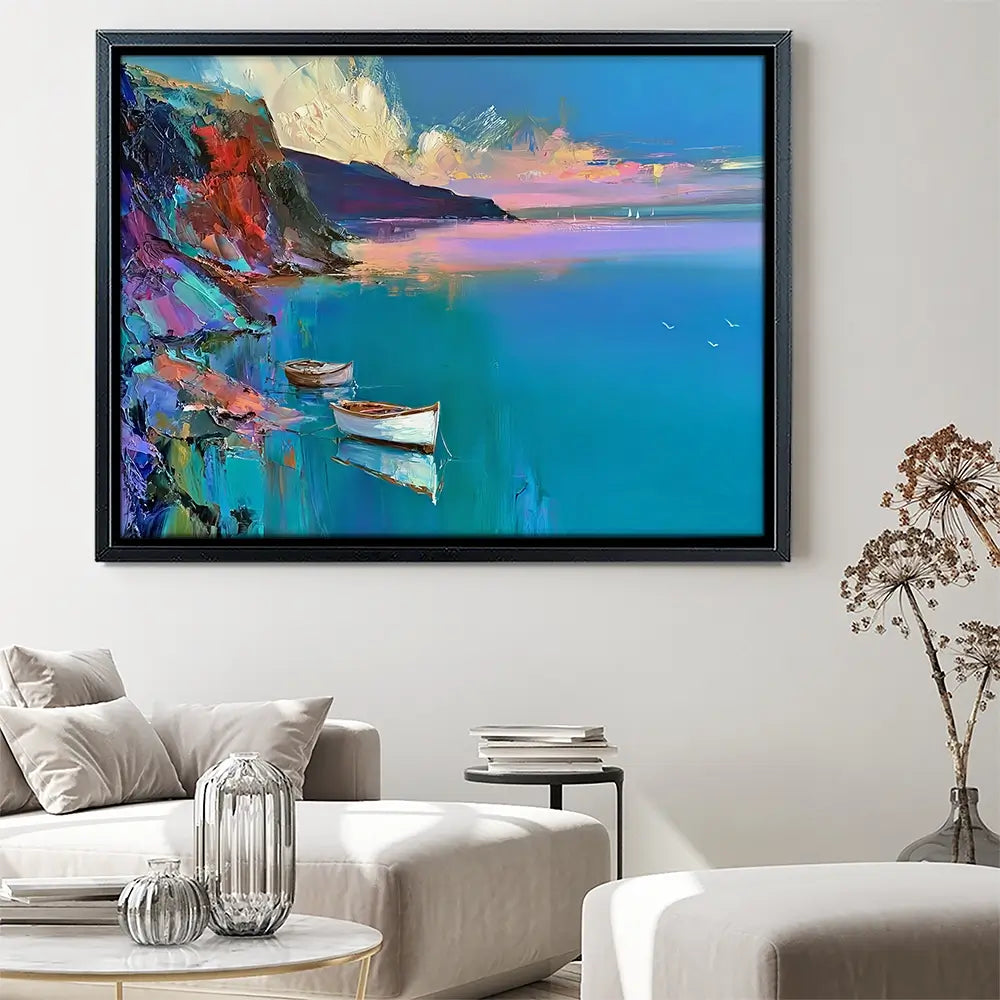 Italian Cove Canvas Print Italian Cove Canvas Print wall art product David Alexander Elder