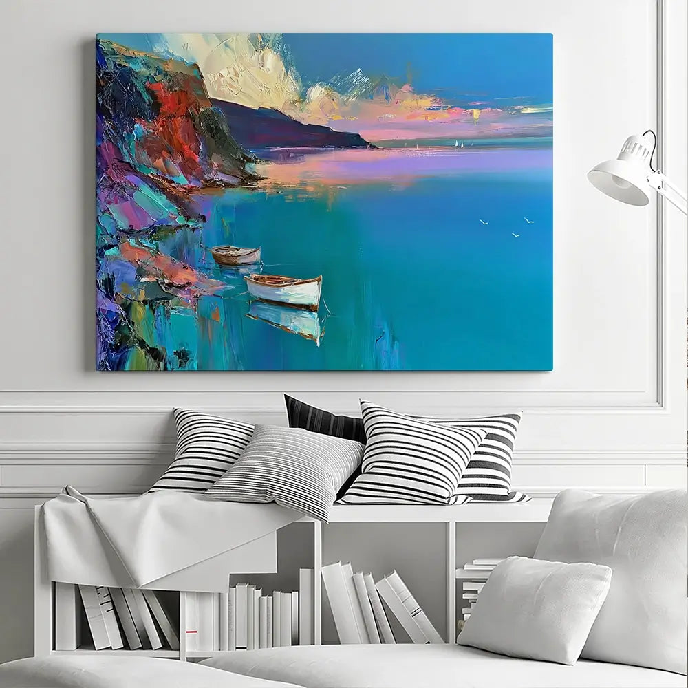 Italian Cove Canvas Print Italian Cove Canvas Print wall art product David Alexander Elder