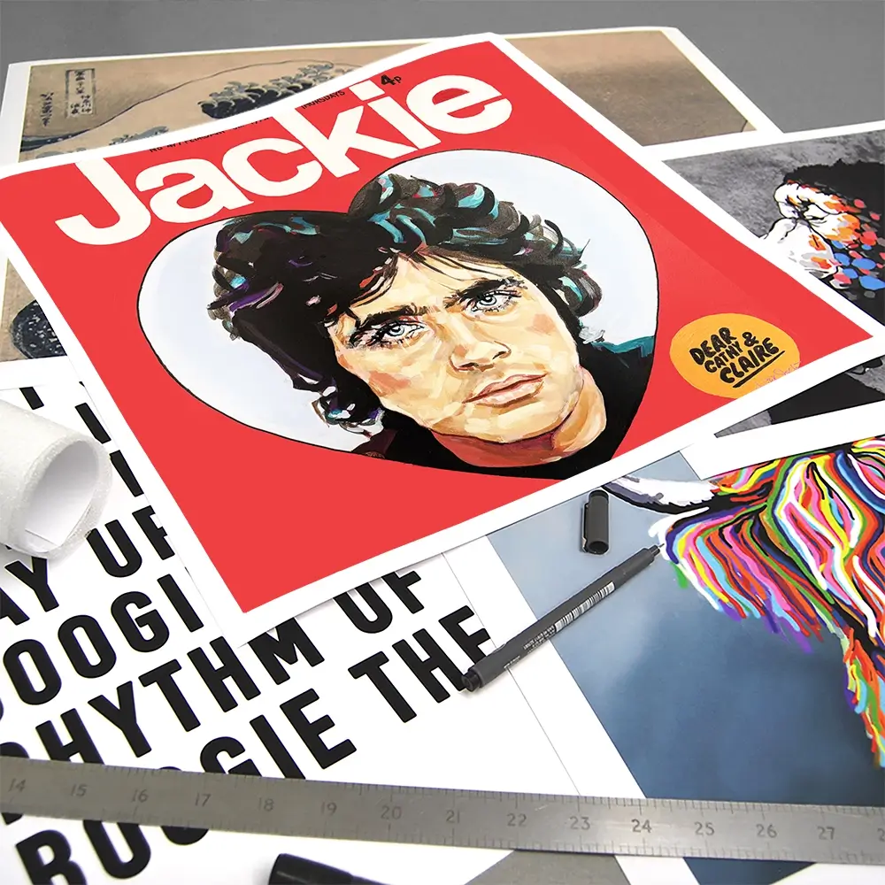 Jackie David Essex Square Art Print Jackie David Essex Square Art Print wall art product Juliet Stockton