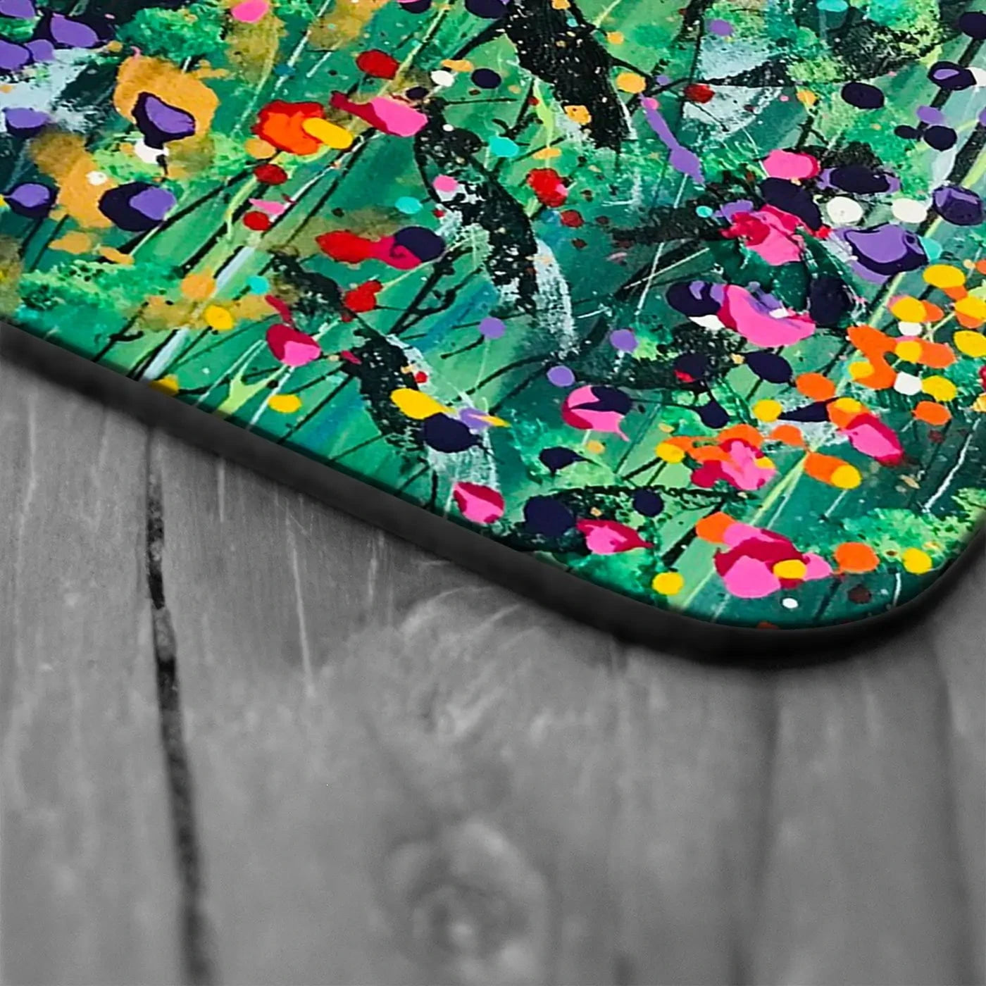 Jade Coaster Set Rainbow Soul Tree Coaster Set | Rainbow Soul Tree Art Coasters wall art product Scarlet Sky Studio