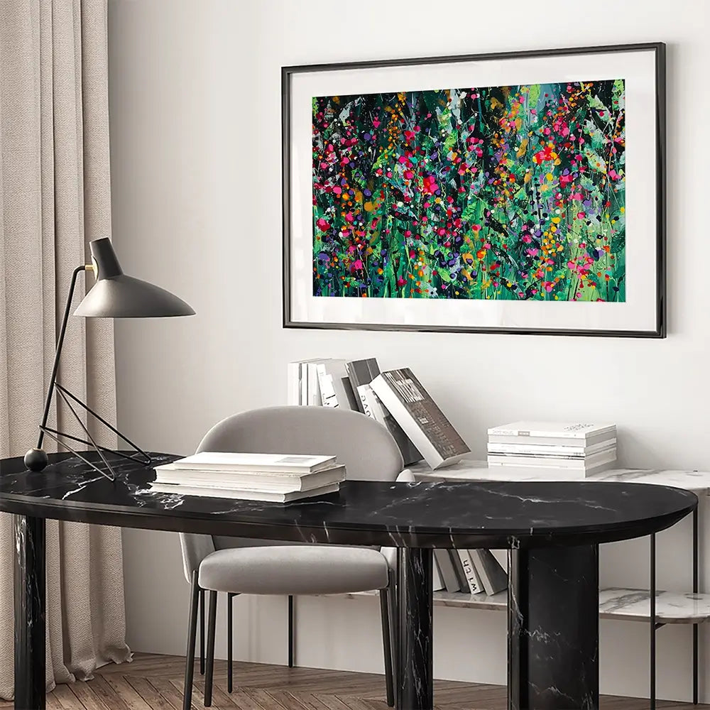 Jade Framed Art Print Jade Framed Art Print wall art product Scarlet Sky Studio