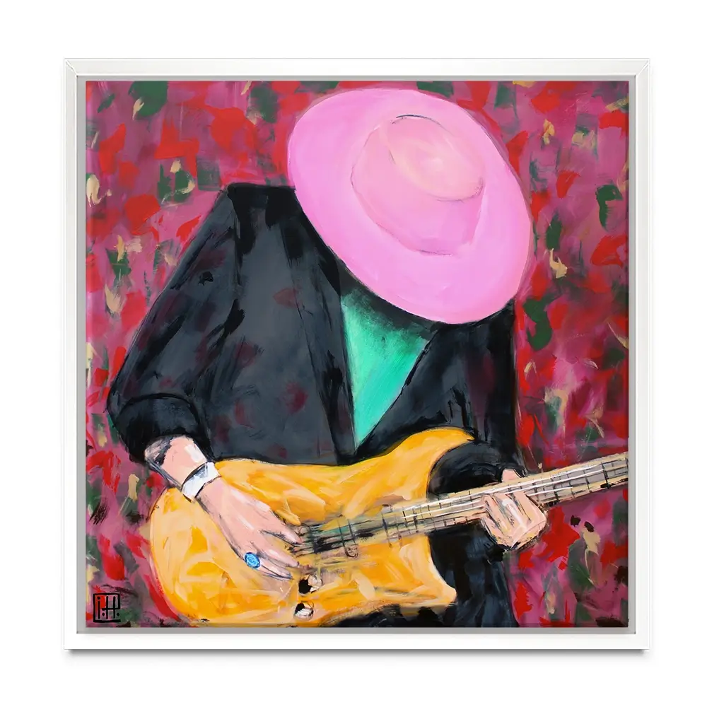 Jammin' Square Canvas Print Jammin' Square Canvas Print wall art product Studio Paint-Ing