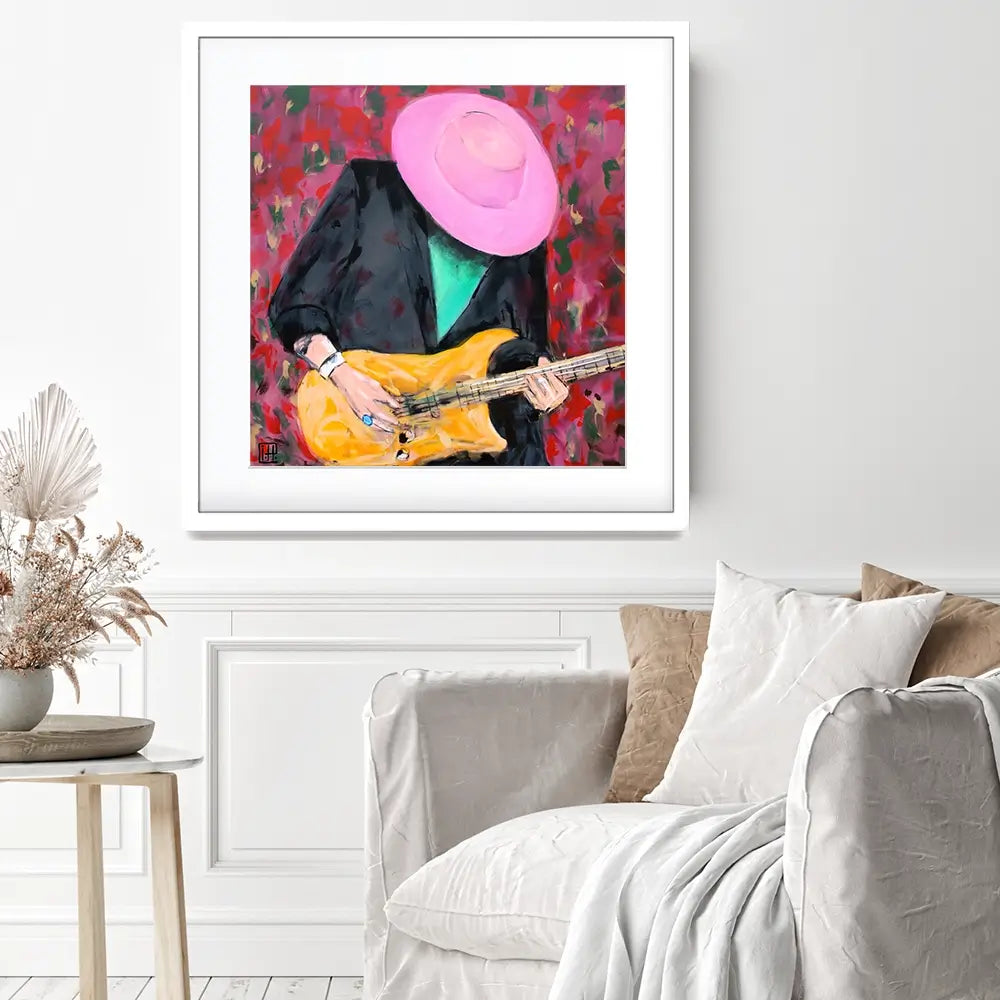 Jammin' Square Framed Art Print Jammin' Square Framed Art Print wall art product Studio Paint-Ing