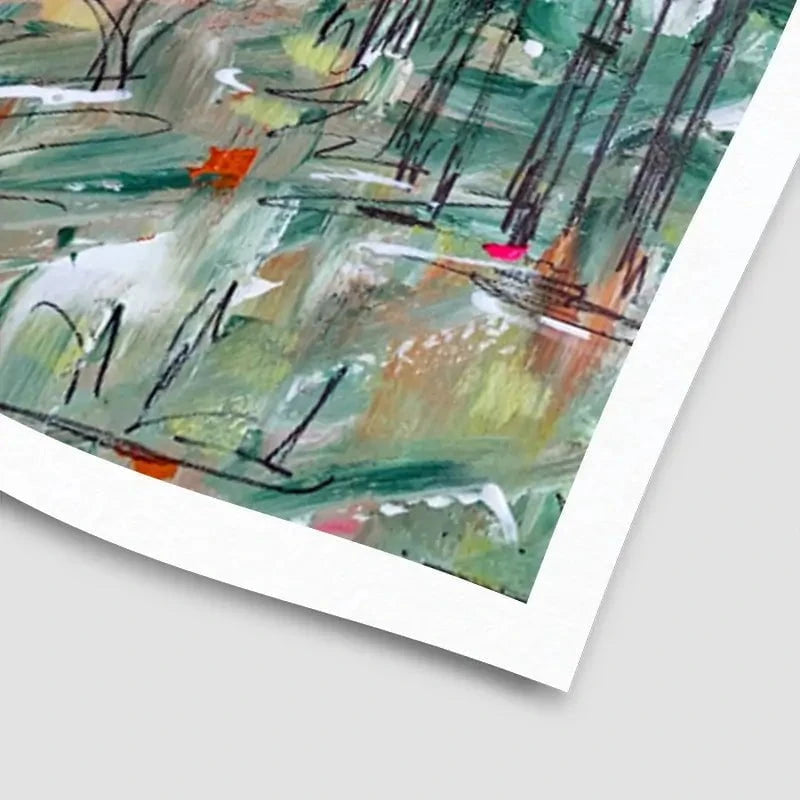 January Walks Art Print January Walks Art Print wall art product Charlotte Anna Reed
