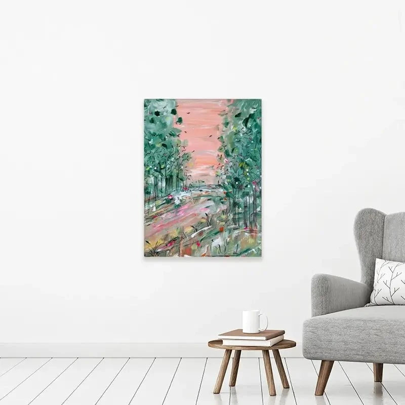 January Walks Canvas Print January Walks Canvas Print wall art product Charlotte Anna Reed