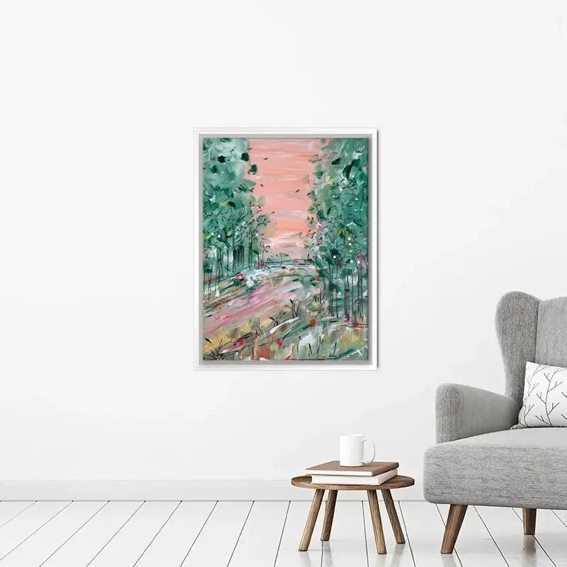 January Walks Canvas Print January Walks Canvas Print wall art product Charlotte Anna Reed