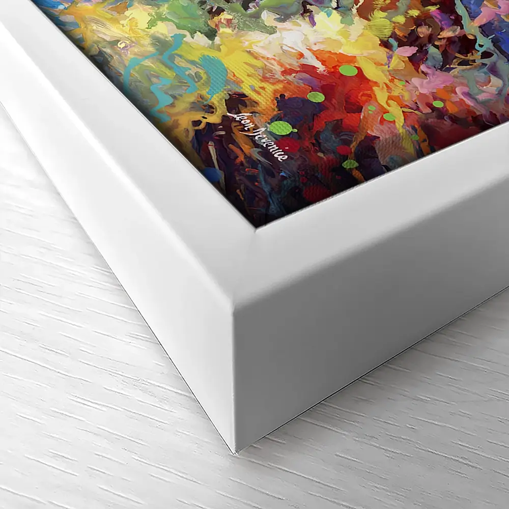 Jellyfish Serenade Canvas Print Jellyfish Serenade Canvas Print wall art product Leon Devenice