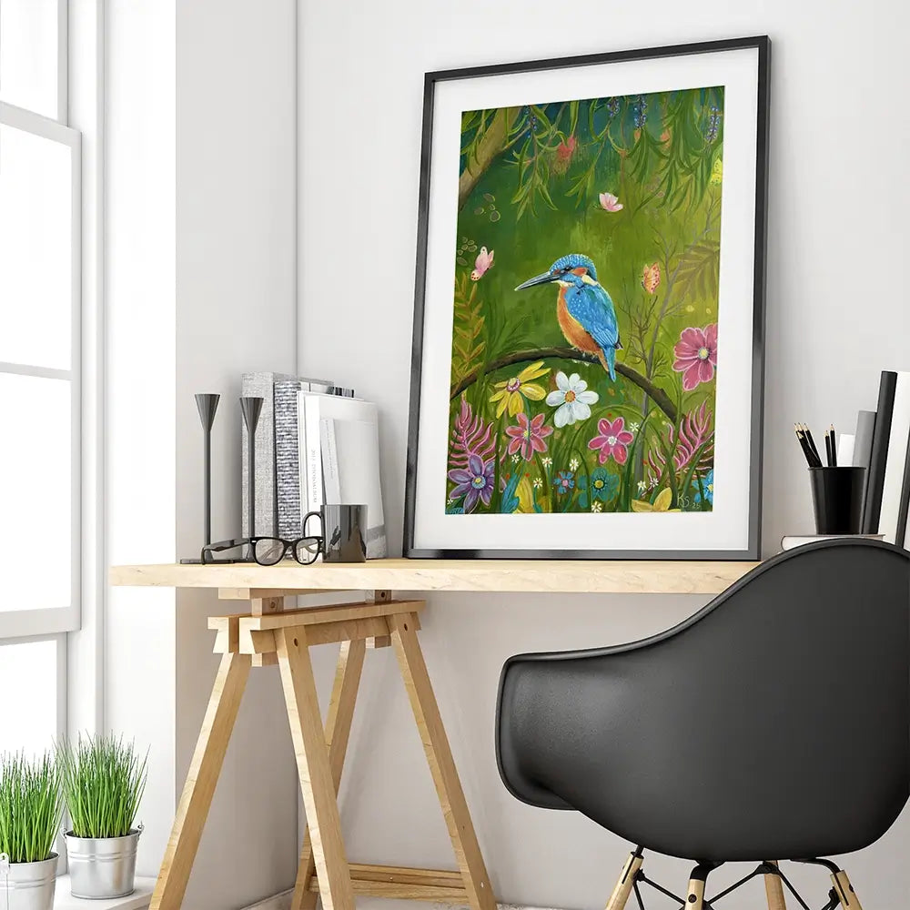 Jewel Of The River Framed Art Print Jewel Of The River Framed Art Print wall art product Karen Sutton