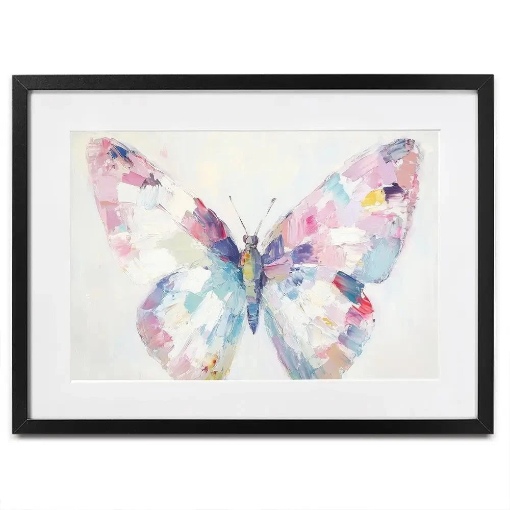 Jewelled Butterfly Framed Art Print Jewelled Butterfly Framed Art Print wall art product Petal Prints Design - Independent