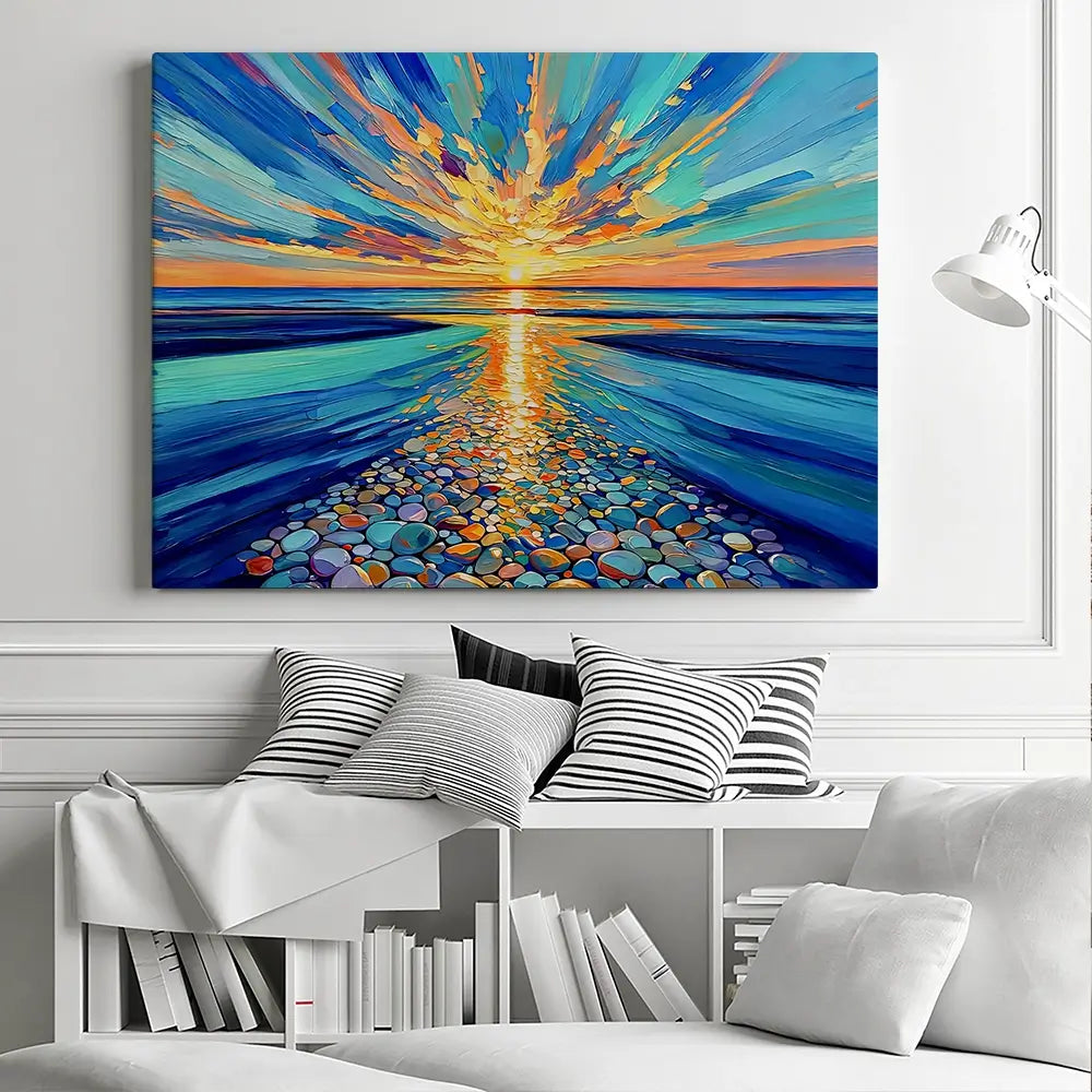 Jewels Of The Shore Canvas Print Jewels Of The Shore Canvas Print wall art product David Alexander Elder