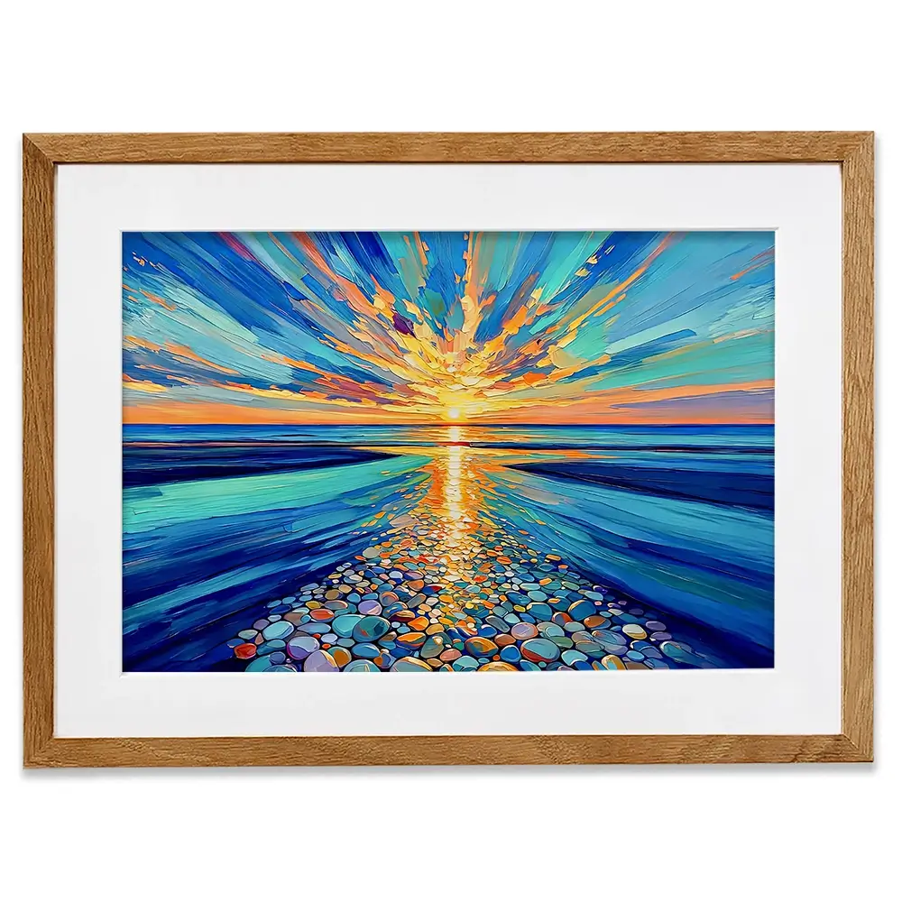 Jewels Of The Shore Framed Art Print Jewels Of The Shore Framed Art Print wall art product David Alexander Elder