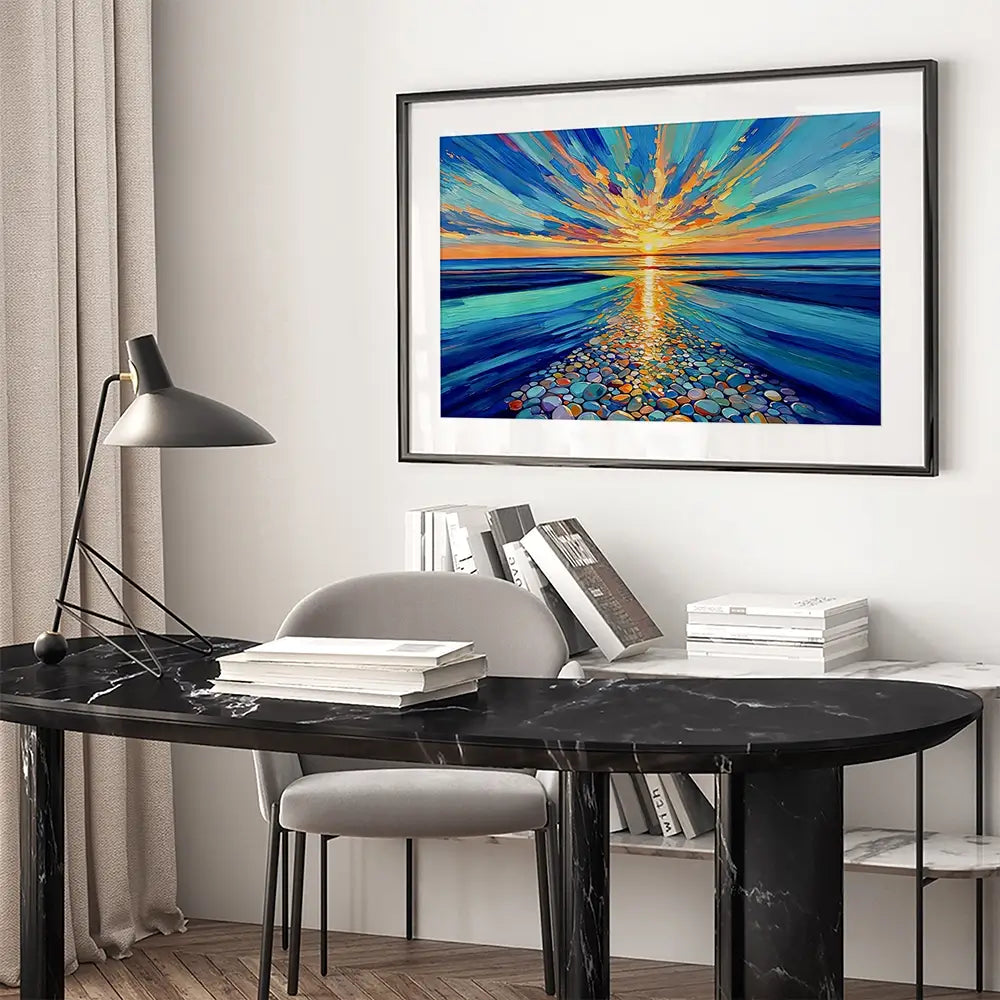 Jewels Of The Shore Framed Art Print Jewels Of The Shore Framed Art Print wall art product David Alexander Elder