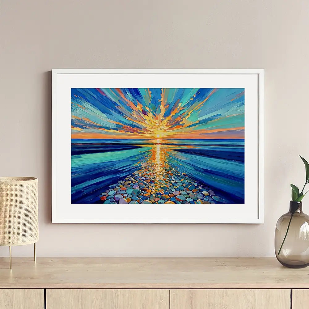 Jewels Of The Shore Framed Art Print Jewels Of The Shore Framed Art Print wall art product David Alexander Elder
