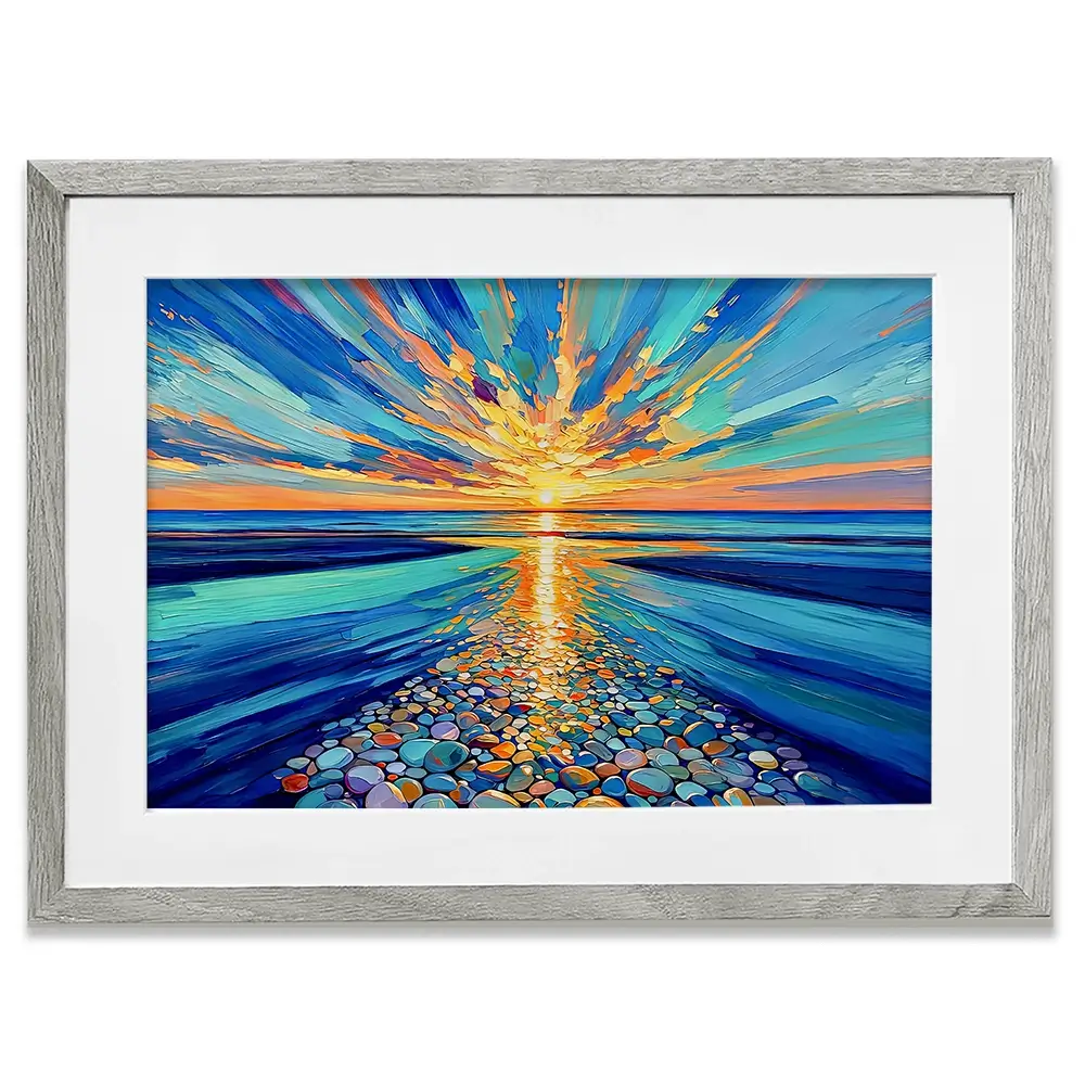 Jewels Of The Shore Framed Art Print Jewels Of The Shore Framed Art Print wall art product David Alexander Elder