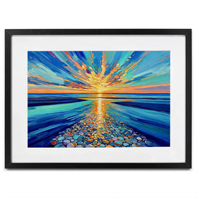 Jewels Of The Shore Framed Art Print Jewels Of The Shore Framed Art Print wall art product David Alexander Elder