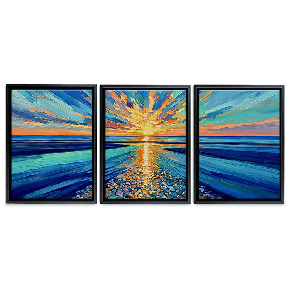 Jewels Of The Shore Trio Canvas Print Jewels Of The Shore Trio Canvas Print wall art product David Alexander Elder