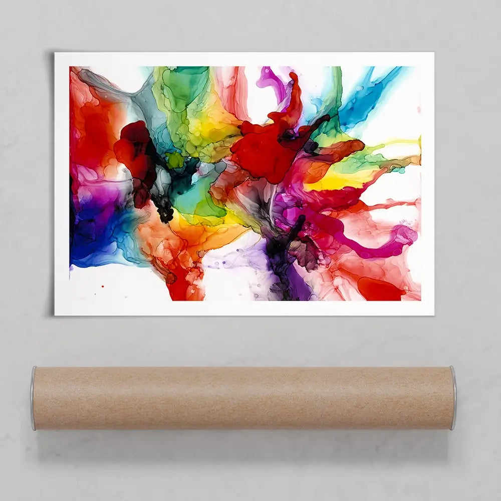 Jeweltone Prism 2 Art Print Jeweltone Prism 2 Art Print wall art product Jennifer Goldberger