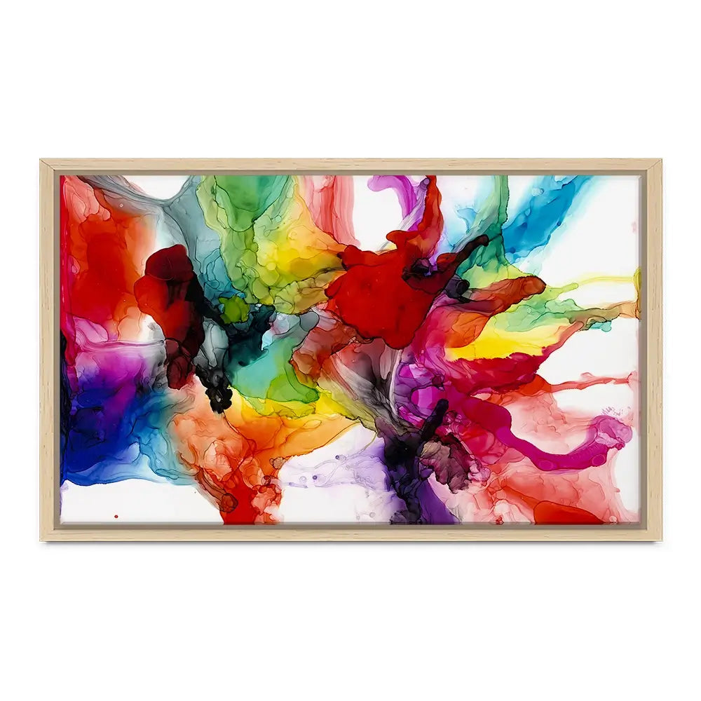 Jeweltone Prism 2 Canvas Print Jeweltone Prism 2 Canvas Print wall art product Jennifer Goldberger