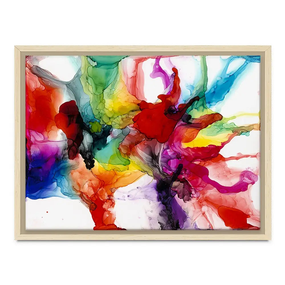 Jeweltone Prism 2 Canvas Print Jeweltone Prism 2 Canvas Print wall art product Jennifer Goldberger