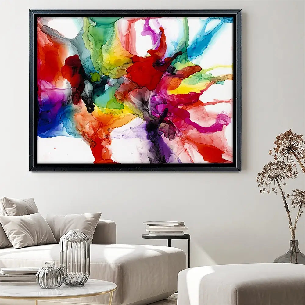 Jeweltone Prism 2 Canvas Print Jeweltone Prism 2 Canvas Print wall art product Jennifer Goldberger