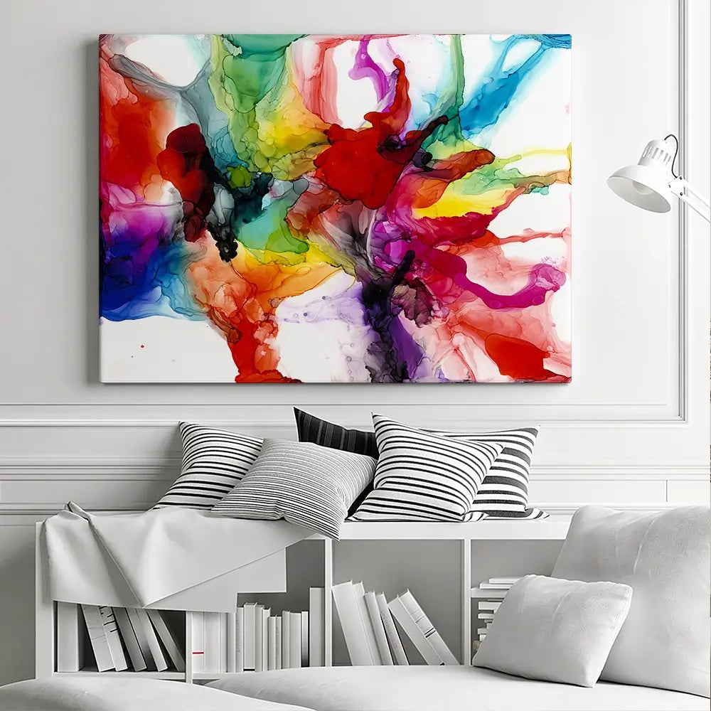 Jeweltone Prism 2 Canvas Print Jeweltone Prism 2 Canvas Print wall art product Jennifer Goldberger