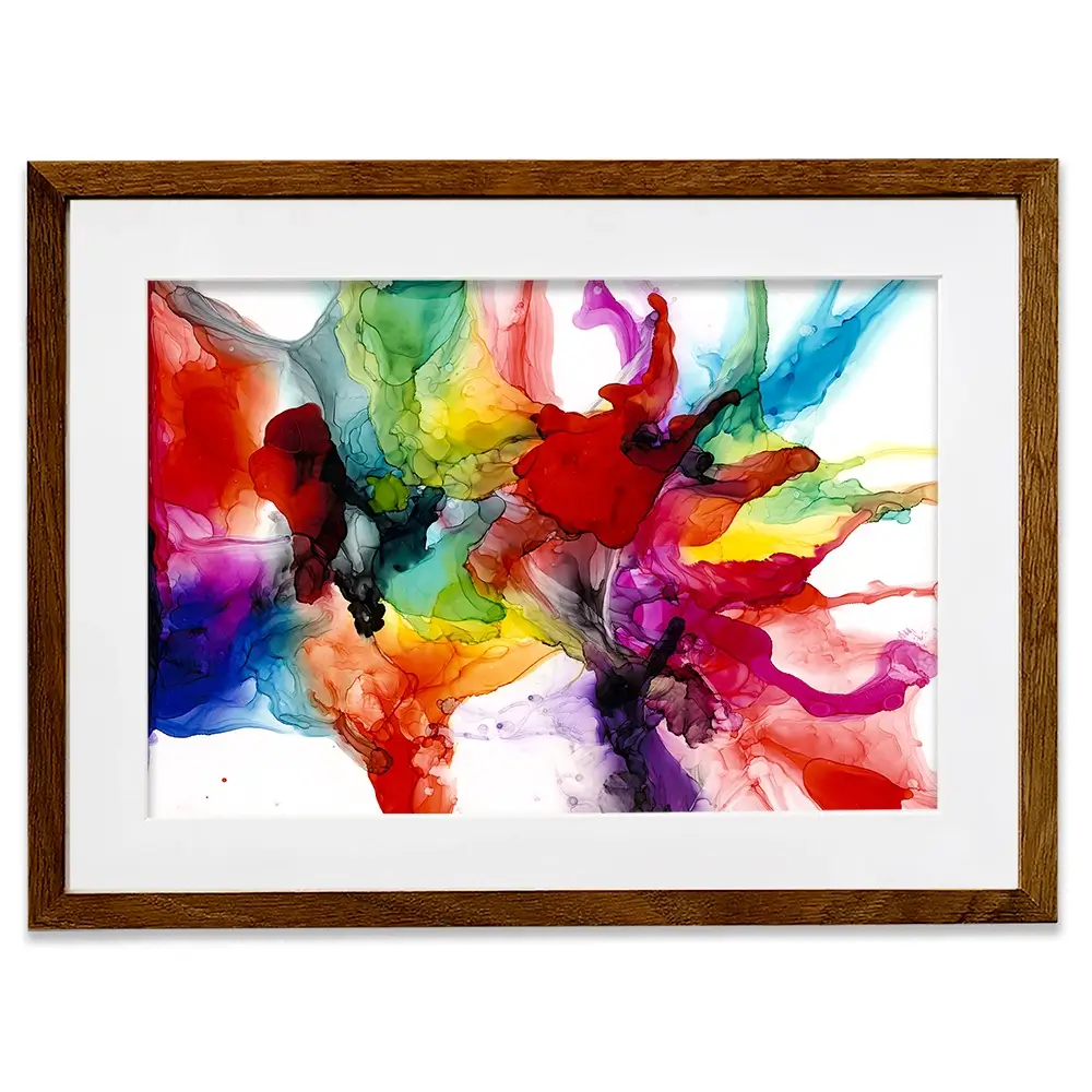 Jeweltone Prism 2 Framed Art Print Jeweltone Prism 2 Framed Art Print wall art product Jennifer Goldberger