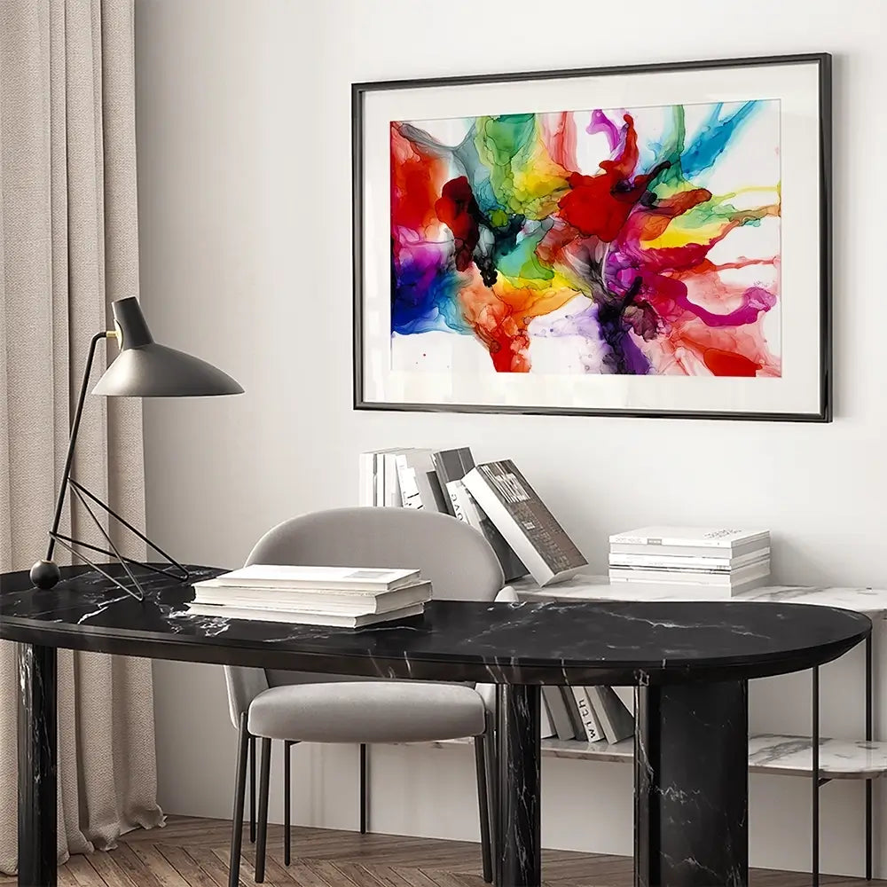 Jeweltone Prism 2 Framed Art Print Jeweltone Prism 2 Framed Art Print wall art product Jennifer Goldberger