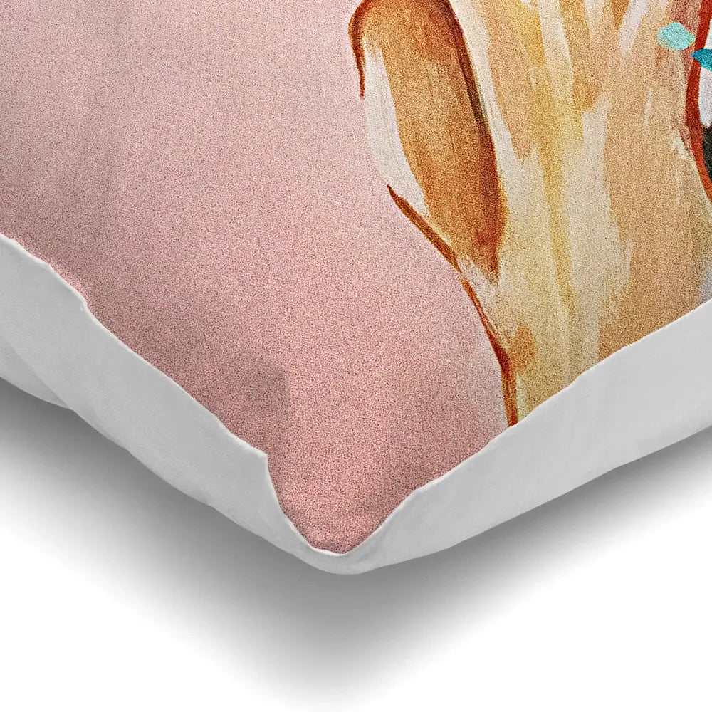 Joan Collins Life Is A Predator Cushion Joan Collins Life Is A Predator Cushion wall art product Juliet Stockton