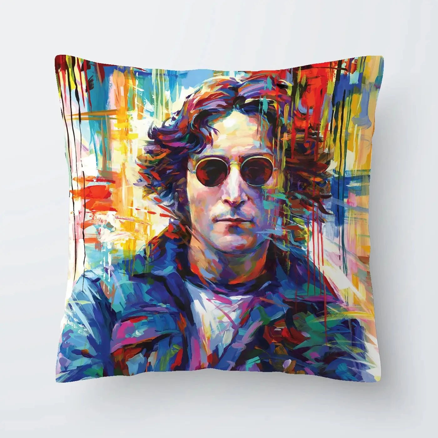 John Lennon Cushion John Lennon Cushion wall art product Leon Devenice