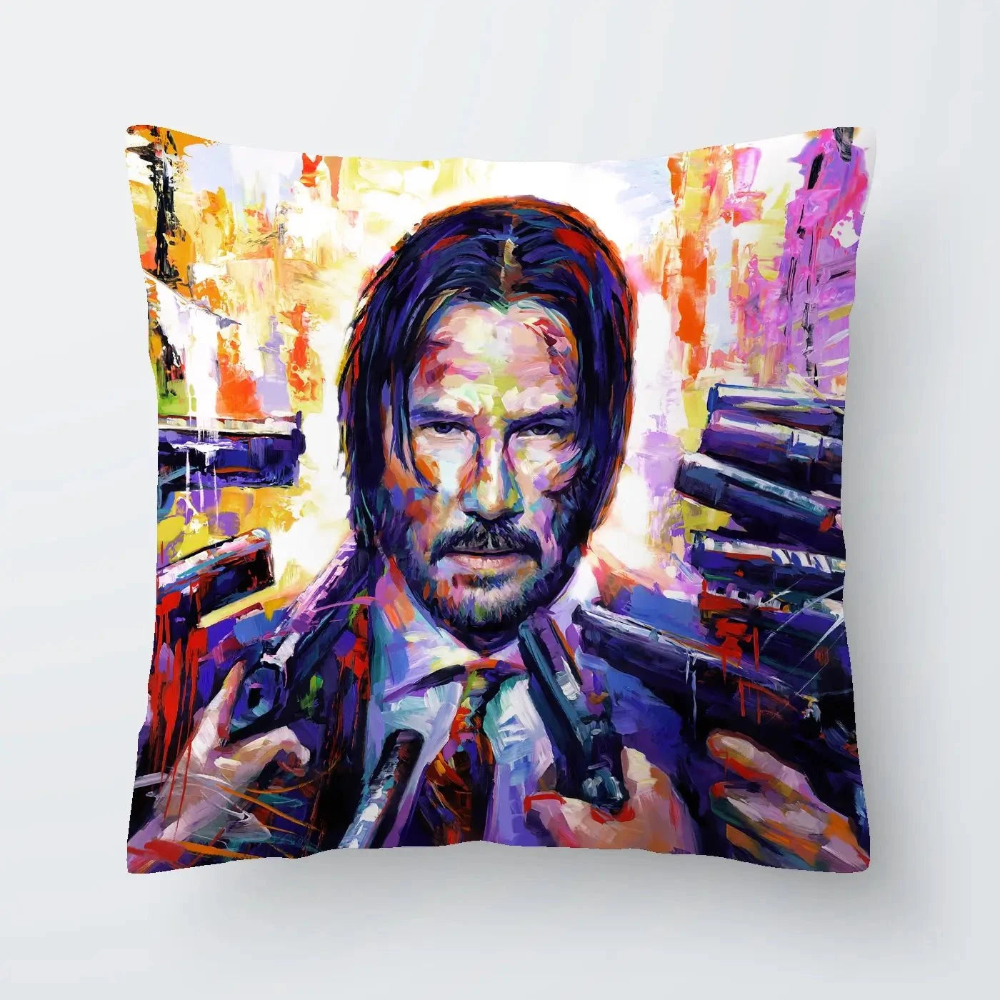 John Wick Cushion John Wick Cushion wall art product Leon Devenice