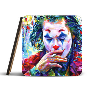 Joker Coaster Set Rainbow Soul Tree Coaster Set | Rainbow Soul Tree Art Coasters wall art product Leon Devenice