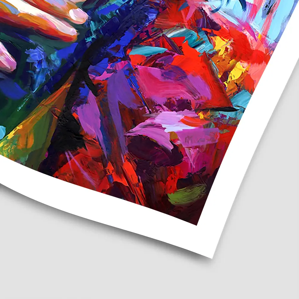 Joker Square Art Print Joker Square Art Print wall art product Leon Devenice