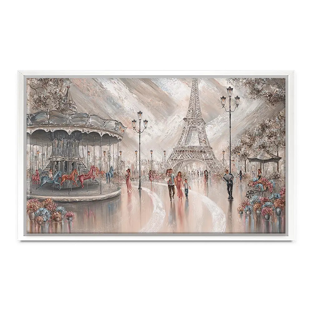 Joy In Paris Canvas Print Joy In Paris Canvas Print wall art product Isabella Karolewicz