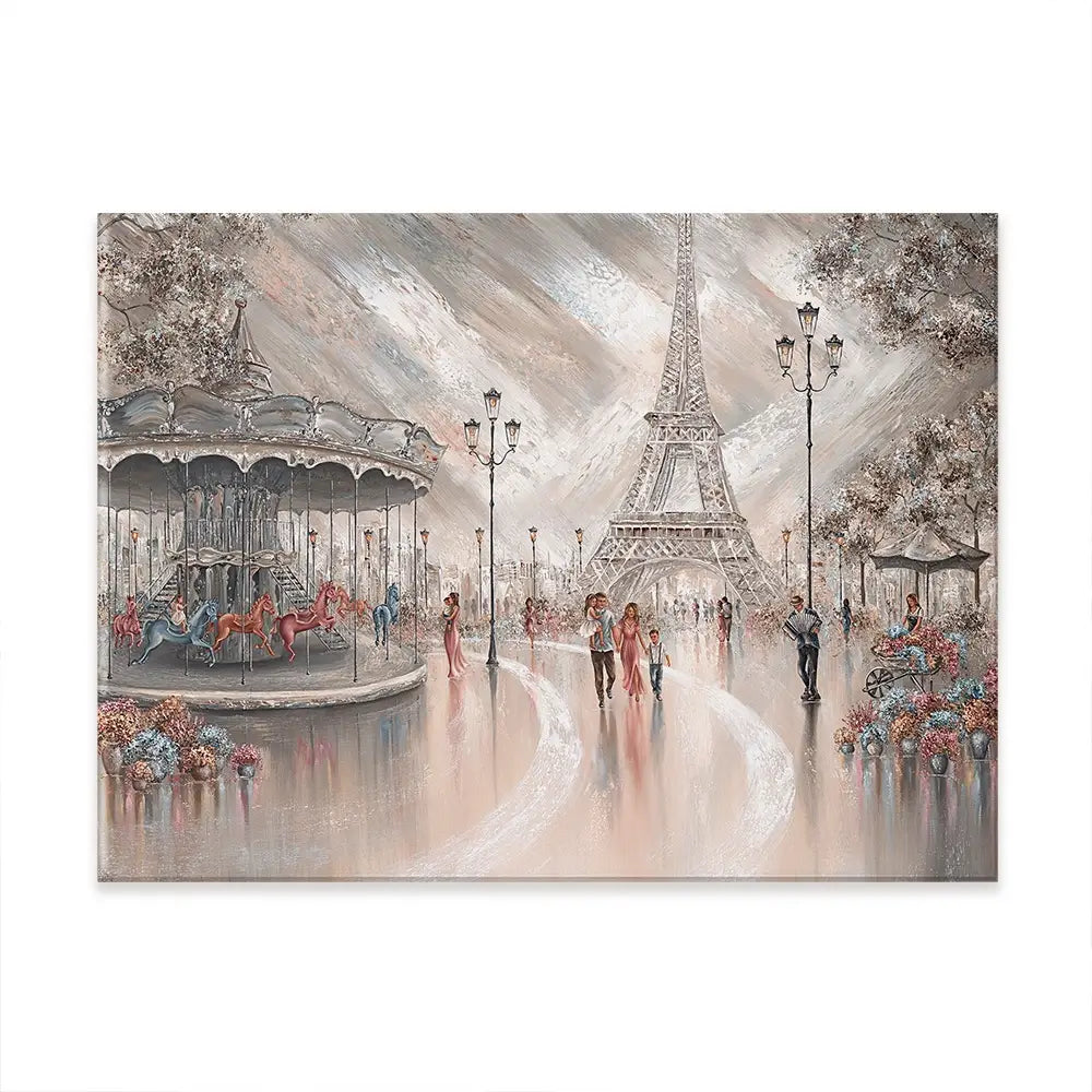 Joy In Paris Canvas Print Joy In Paris Canvas Print wall art product Isabella Karolewicz