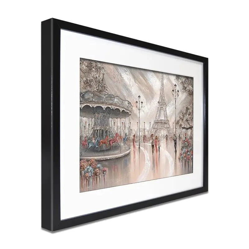 Joy In Paris Framed Art Print Joy In Paris Framed Art Print wall art product Isabella Karolewicz