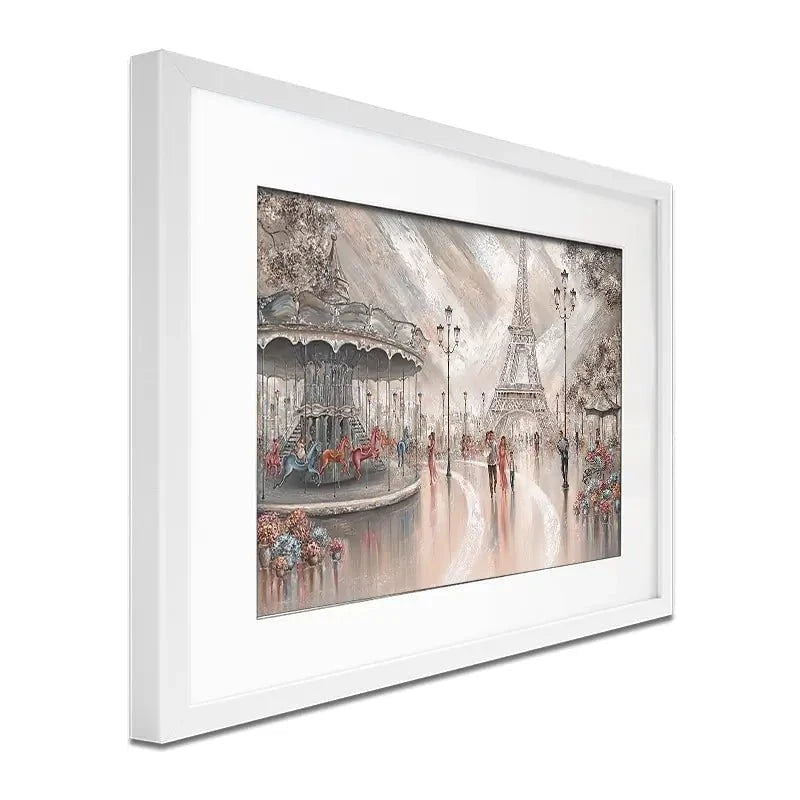 Joy In Paris Framed Art Print Joy In Paris Framed Art Print wall art product Isabella Karolewicz