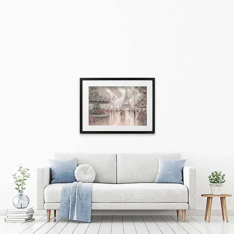 Joy In Paris Framed Art Print Joy In Paris Framed Art Print wall art product Isabella Karolewicz