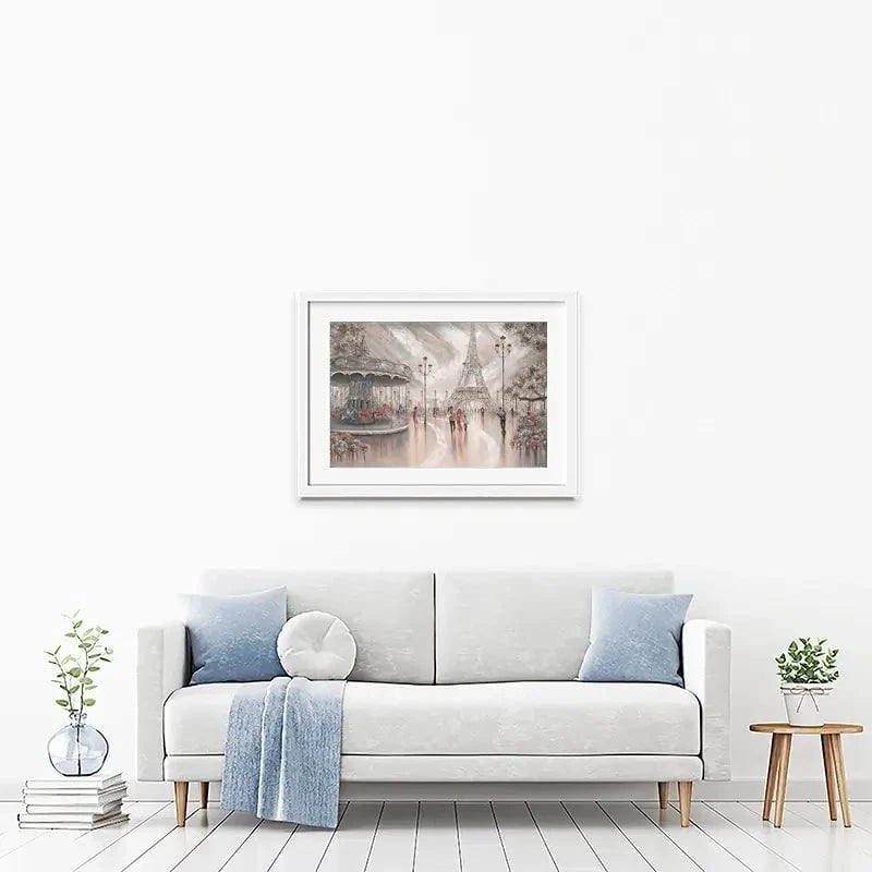 Joy In Paris Framed Art Print Joy In Paris Framed Art Print wall art product Isabella Karolewicz
