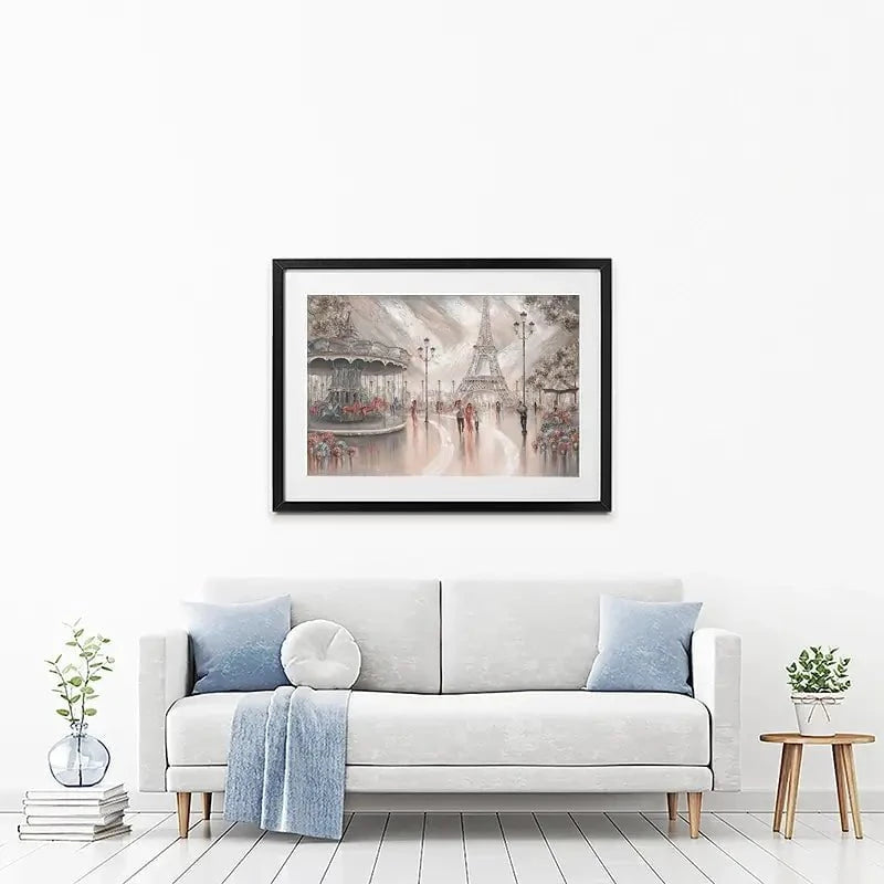 Joy In Paris Framed Art Print Joy In Paris Framed Art Print wall art product Isabella Karolewicz