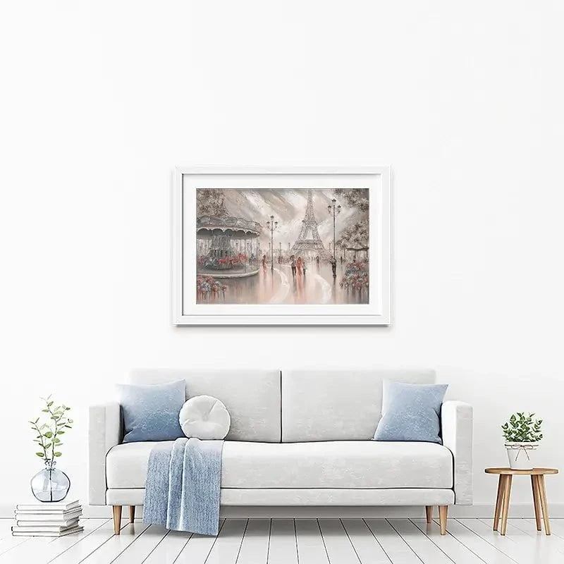 Joy In Paris Framed Art Print Joy In Paris Framed Art Print wall art product Isabella Karolewicz