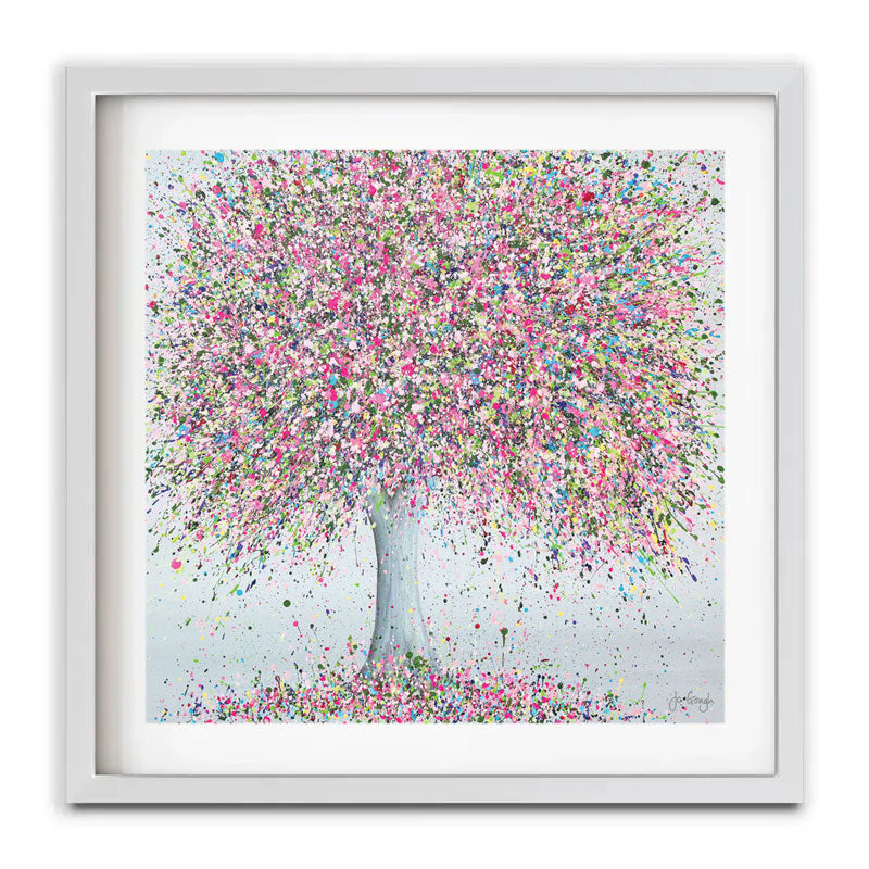 Joyful Love Framed Art Print Joyful Love Framed Art Print wall art product Jo Gough