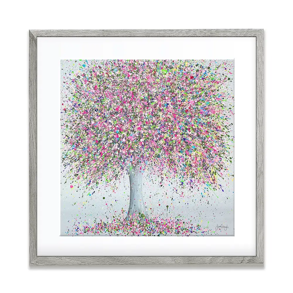 Joyful Love Framed Art Print Joyful Love Framed Art Print wall art product Jo Gough
