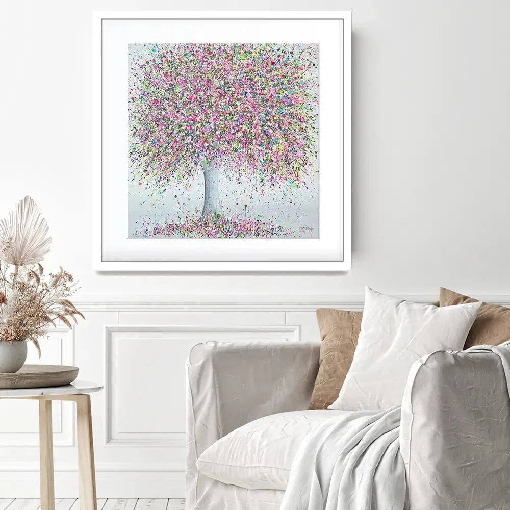 Joyful Love Framed Art Print Joyful Love Framed Art Print wall art product Jo Gough