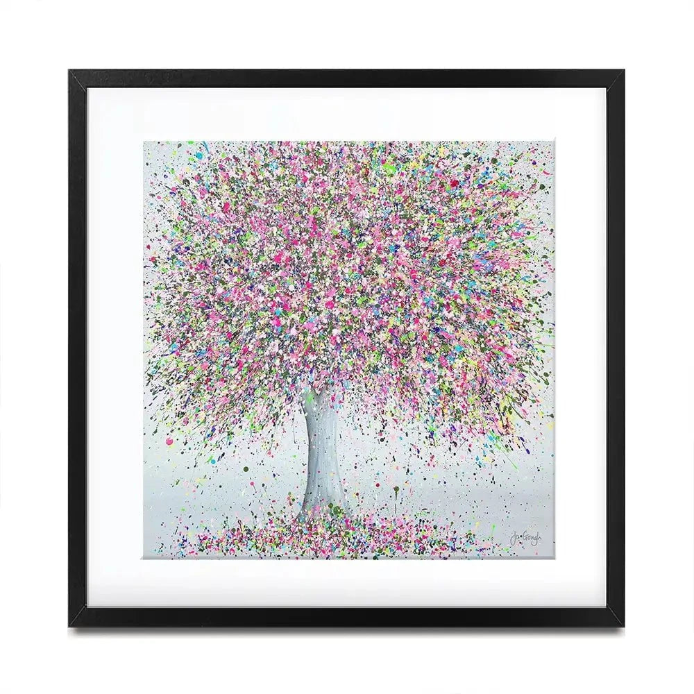 Joyful Love Framed Art Print Joyful Love Framed Art Print wall art product Jo Gough