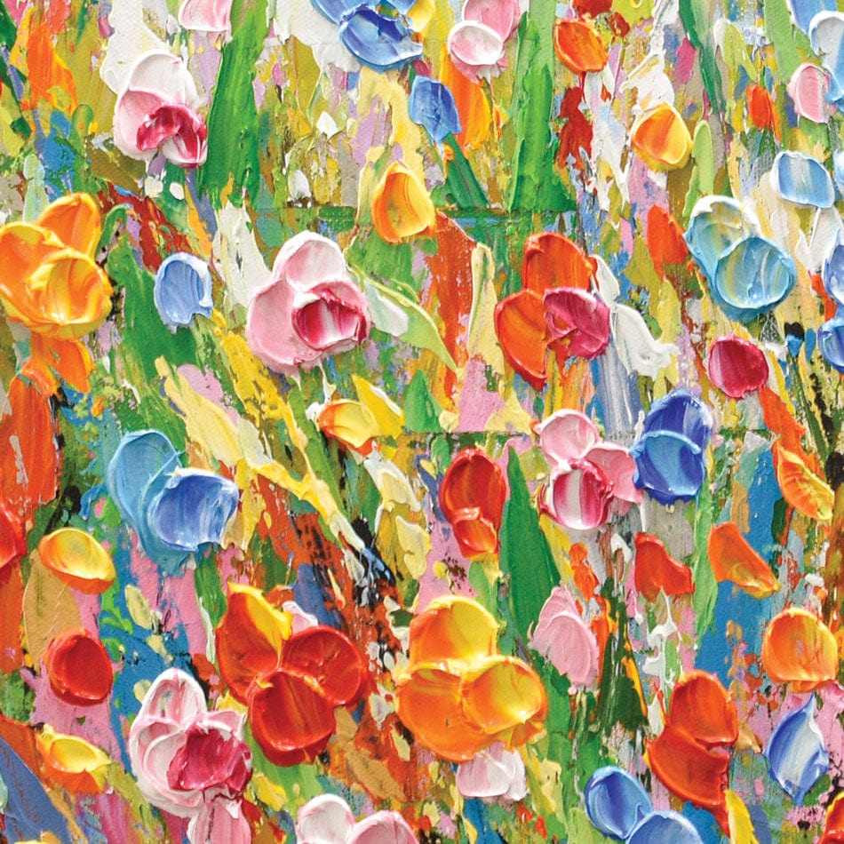 Joyful Meadow Framed Art Print wall art product Olga Tkachyk