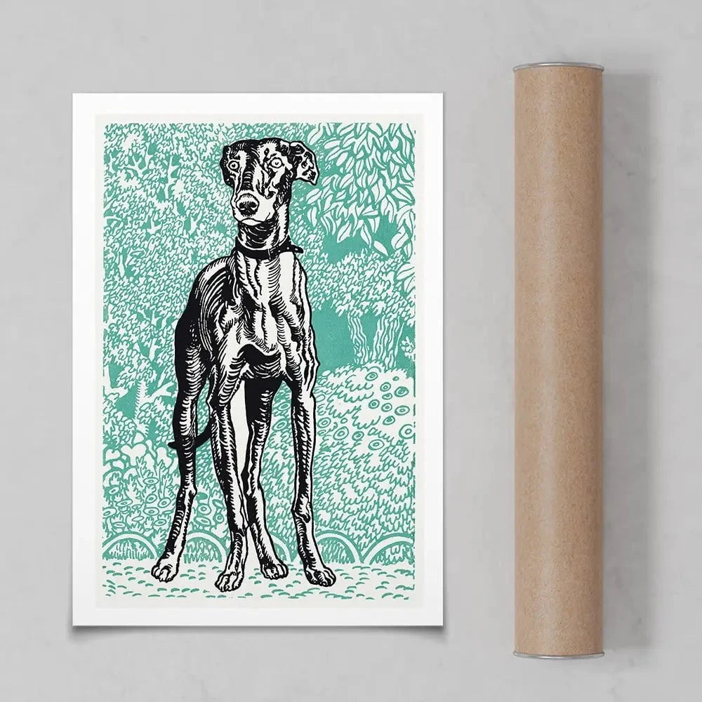 Jung's Dogs Art Print Jung's Dogs Art Print wall art product Moriz Jung