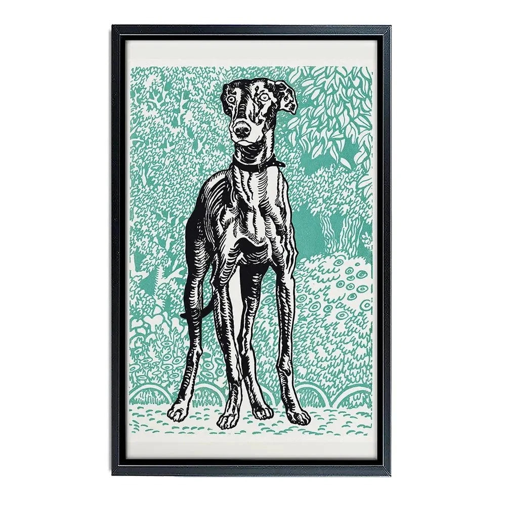 Jung's Dogs Canvas Print Jung's Dogs Canvas Print wall art product Moriz Jung