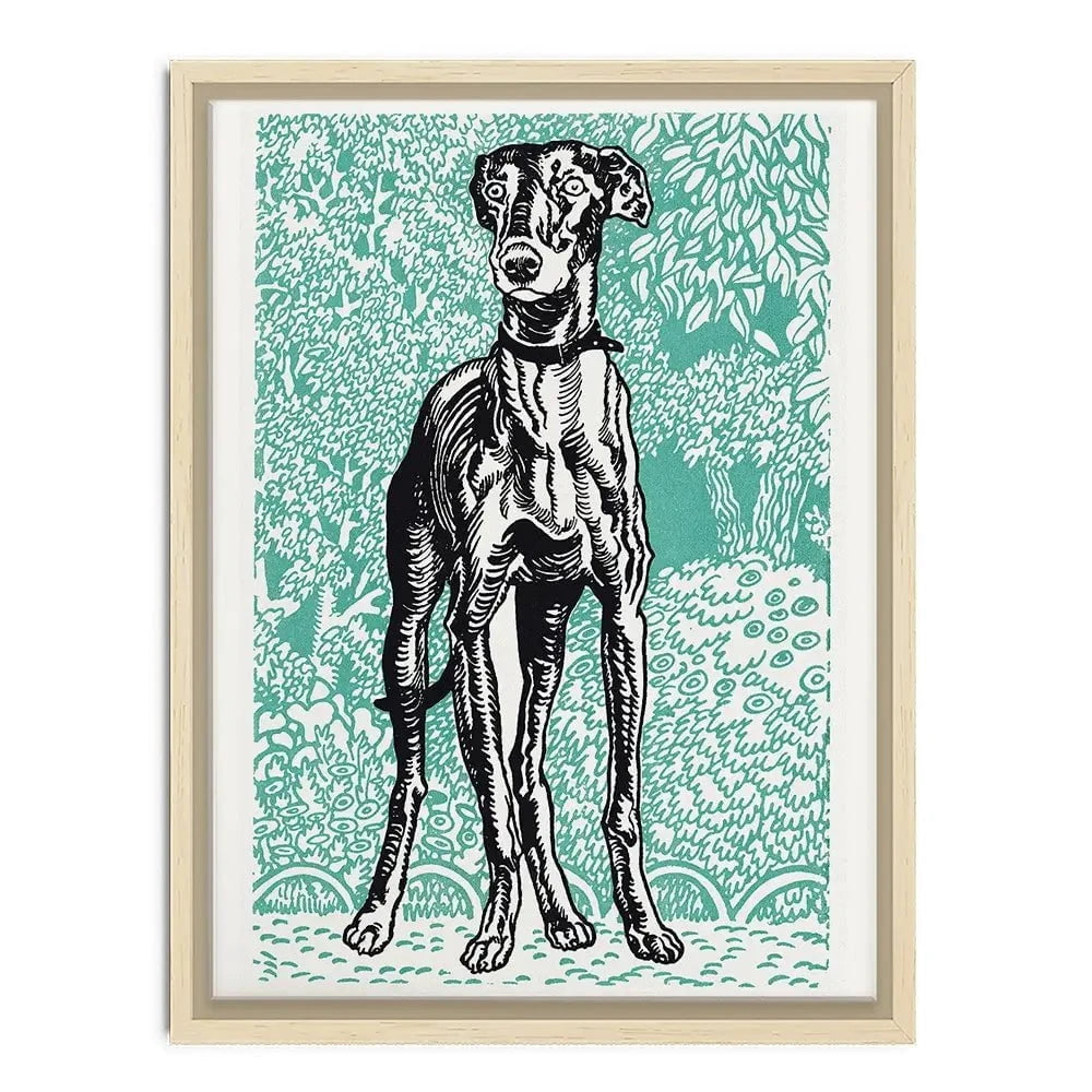 Jung's Dogs Canvas Print Jung's Dogs Canvas Print wall art product Moriz Jung