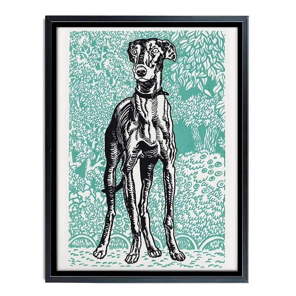 Jung's Dogs Canvas Print Jung's Dogs Canvas Print wall art product Moriz Jung